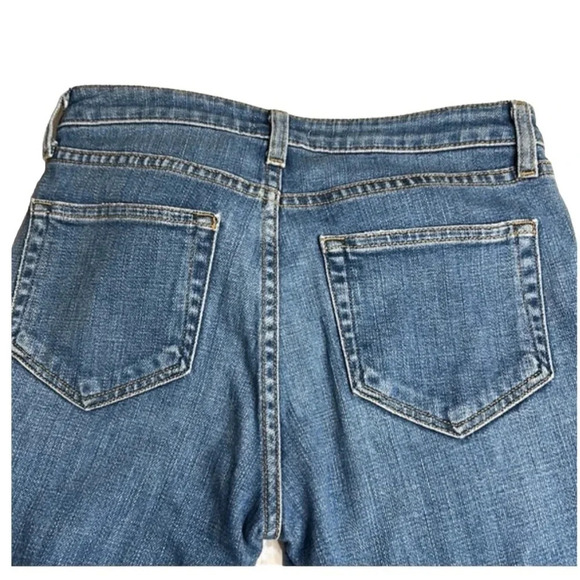 L AGENCE EL MATADOR women jeans size 25 French slim high rise,Cropped fray - Picture 7 of 16